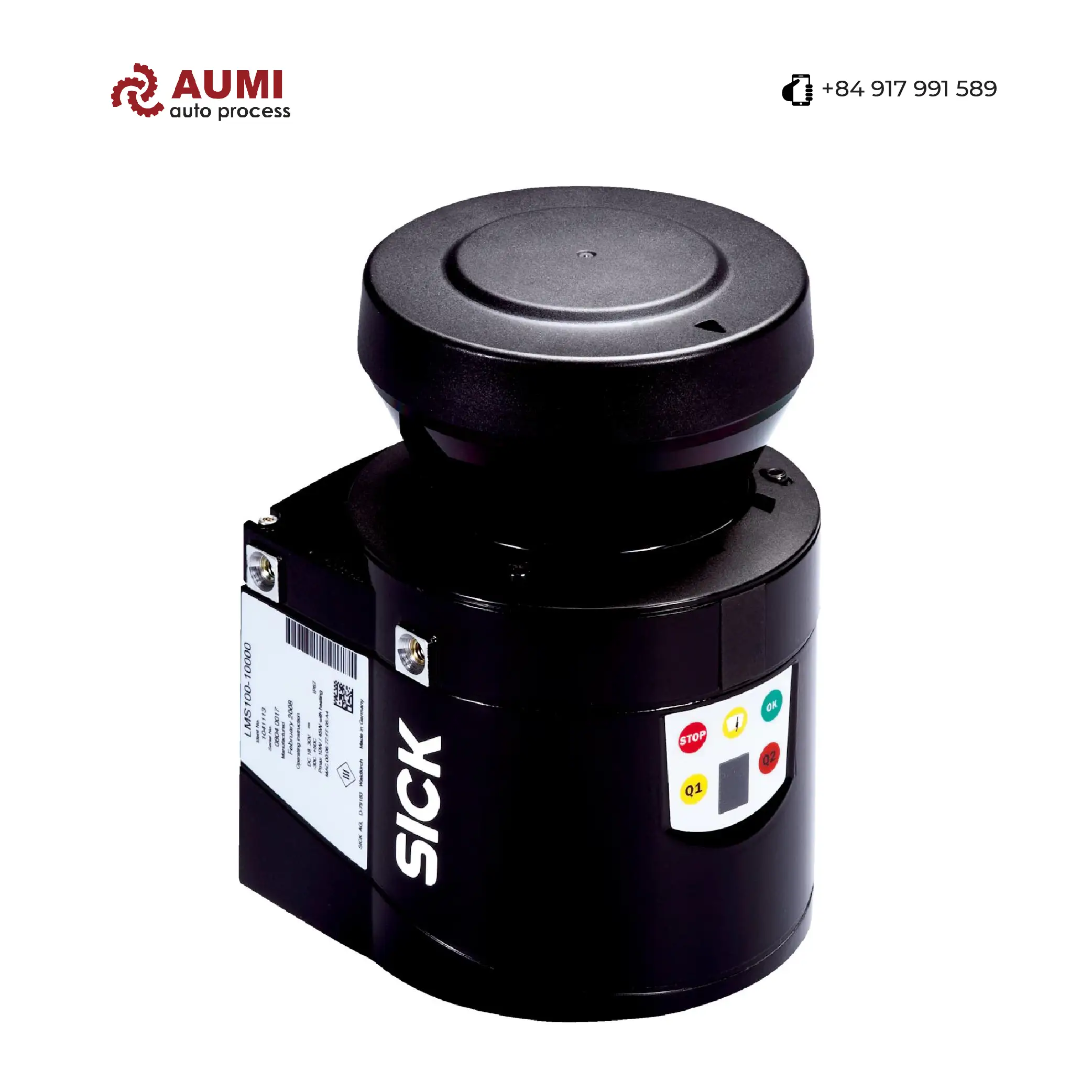 Lidar sensor 2D LMS142-15100 Security Prime SICK 40 m 270° Ethernet TCP/IP