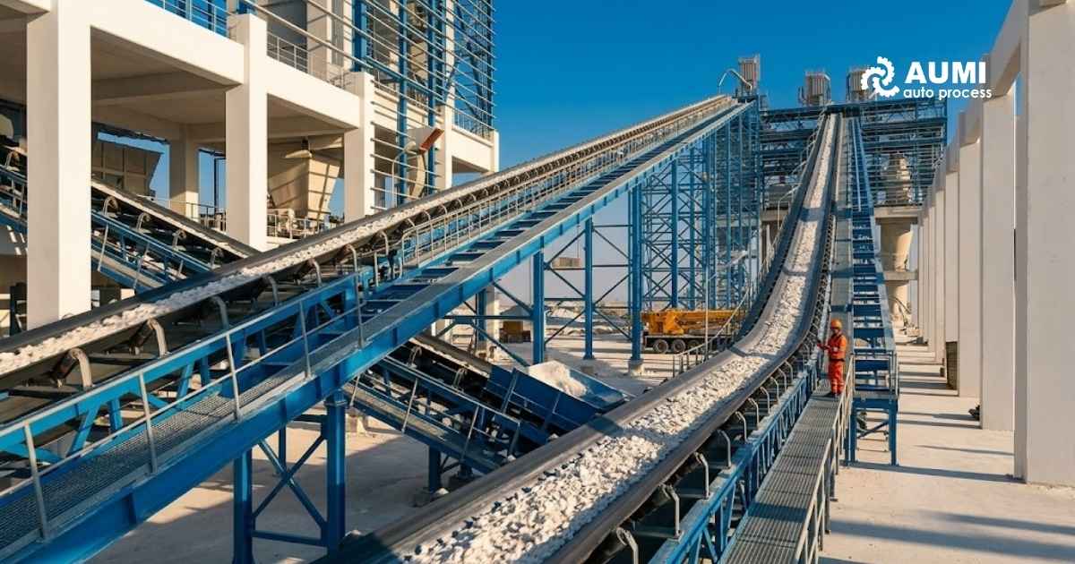 Băng tải phù hợp trong công nghiệp