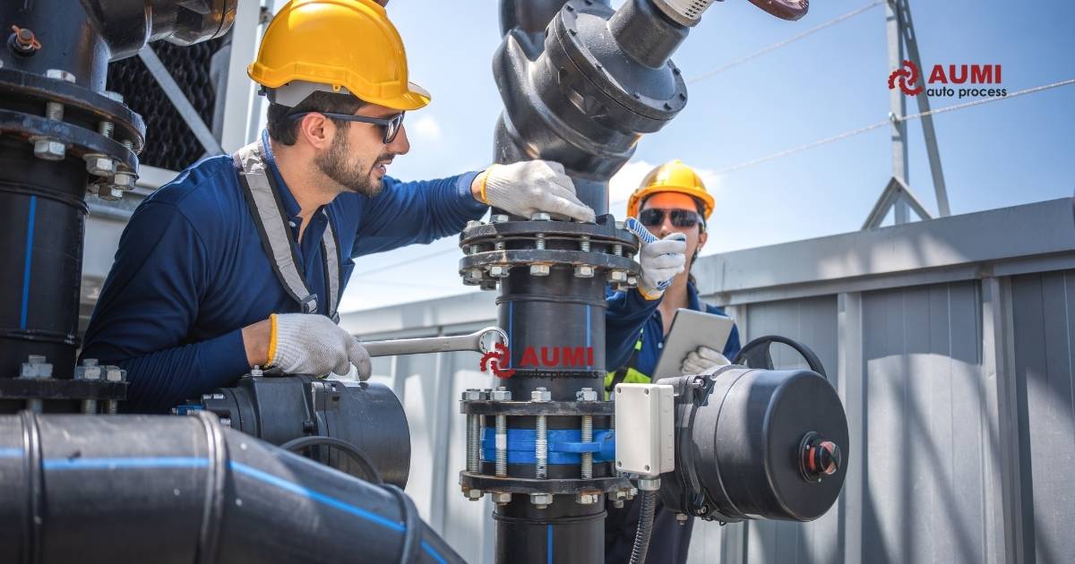 Đội kỹ thuật giám sát thiết bị công nghiệp