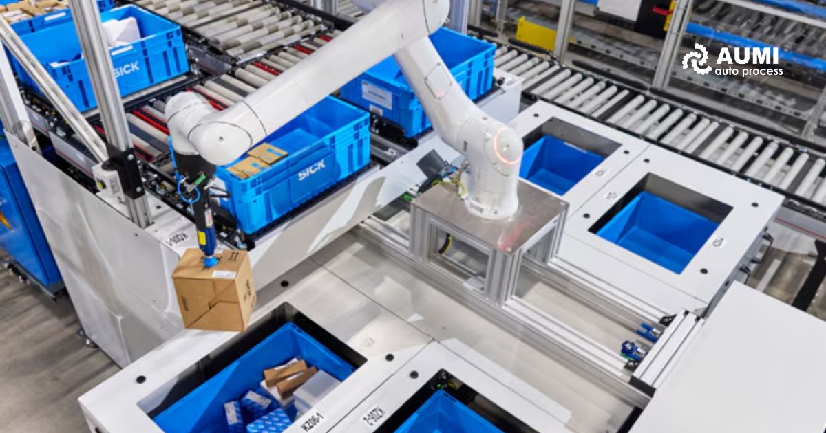 Các sản phẩm cảm biến SICK trong nhà máy